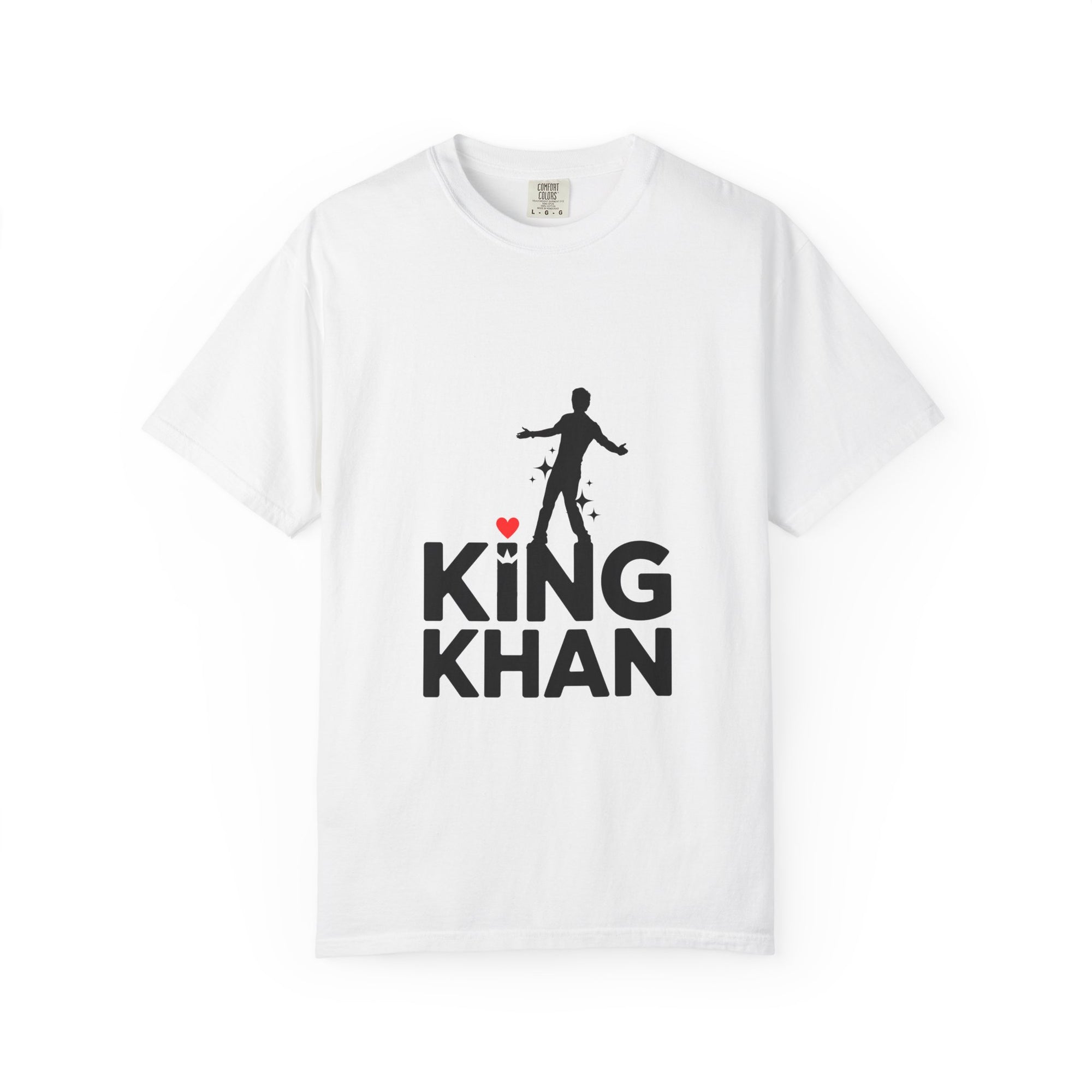 King Khan Unisex Garment-Dyed T-Shirt - Fun, Unique Gift for Fans, Casual Wear, Birthday, Celebration, Everyday Vibes