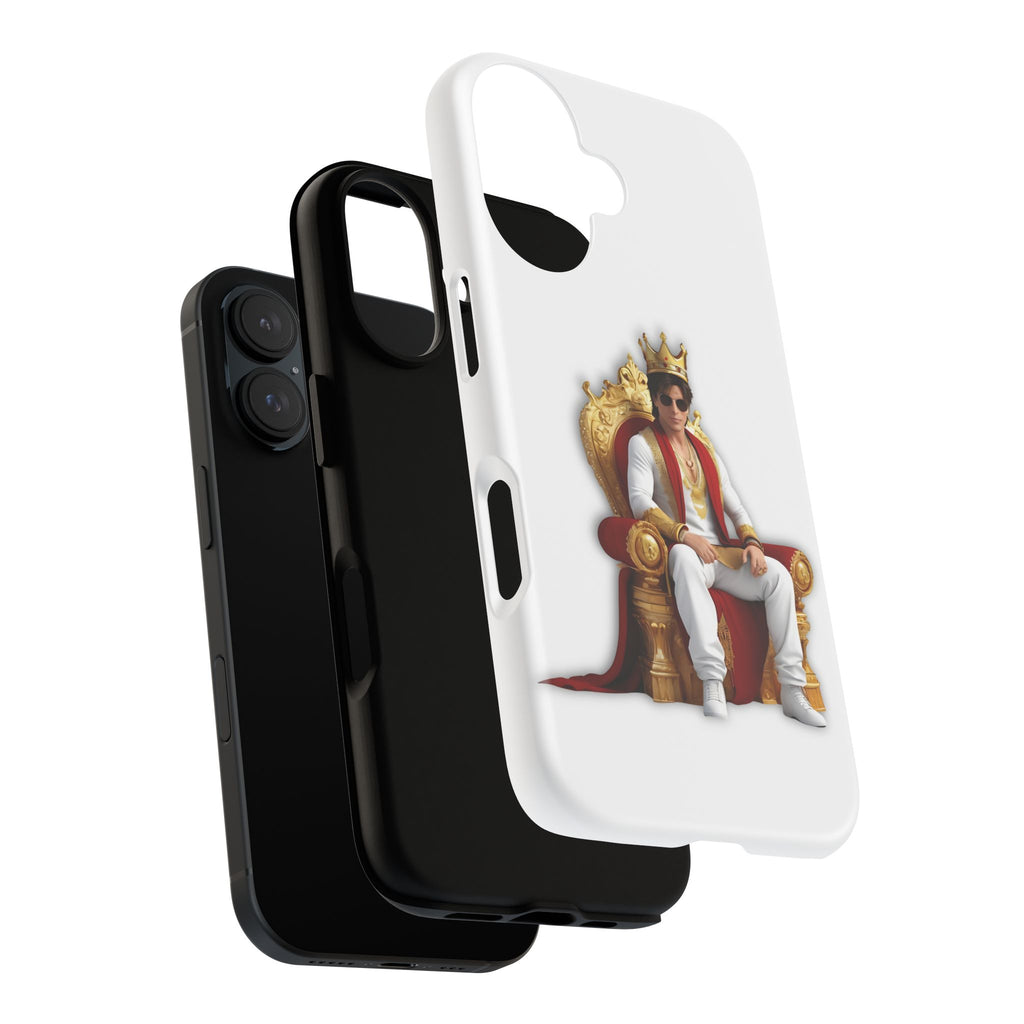 King Throne Phone Case - Regal Style Cover, Cool Gifts for Him, Phone Accessories, Unique Designs, Tough Cases