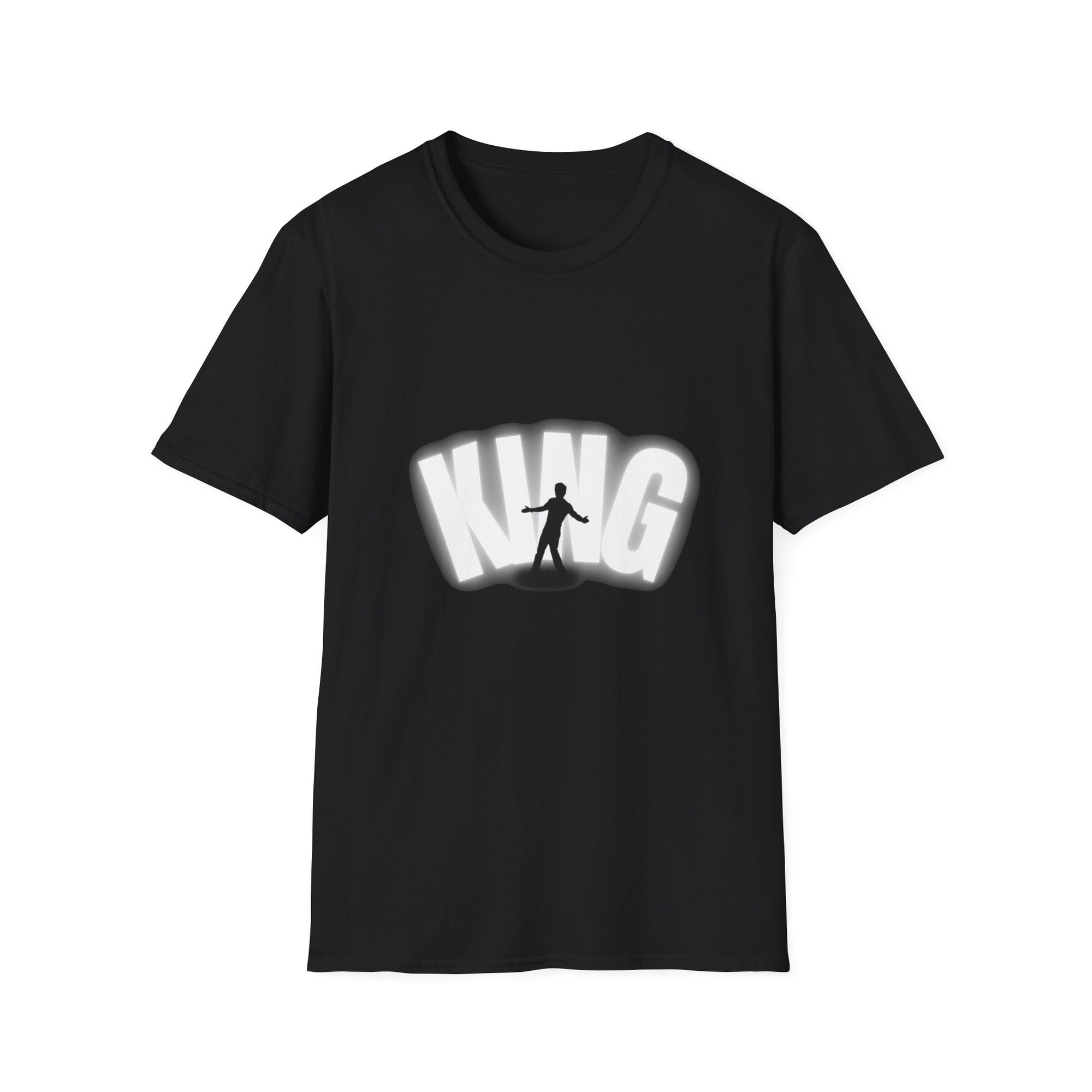 King Graphic Unisex Softstyle T-Shirt, Cool T-Shirt Gift for Him, Streetwear Tee, Birthday Gift, Casual Wear