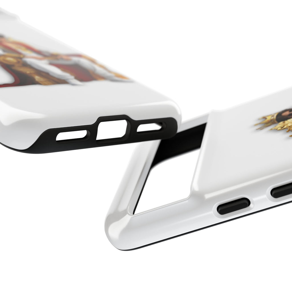 King Throne Phone Case - Regal Style Cover, Cool Gifts for Him, Phone Accessories, Unique Designs, Tough Cases