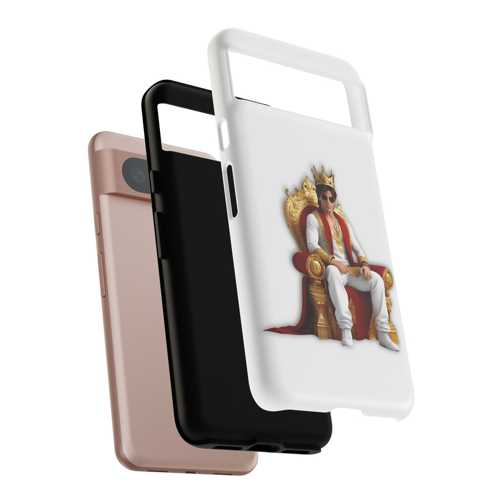 King Throne Phone Case - Regal Style Cover, Cool Gifts for Him, Phone Accessories, Unique Designs, Tough Cases