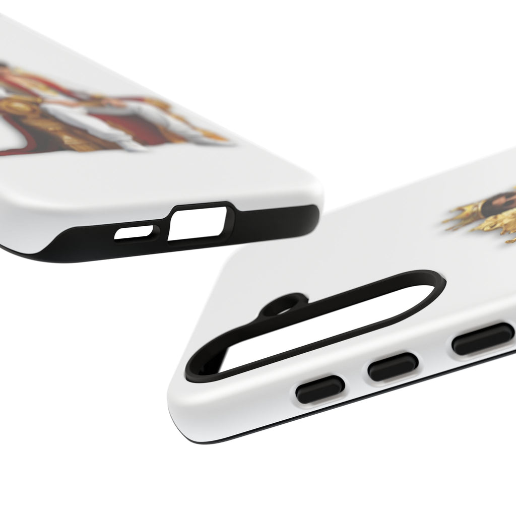 King Throne Phone Case - Regal Style Cover, Cool Gifts for Him, Phone Accessories, Unique Designs, Tough Cases