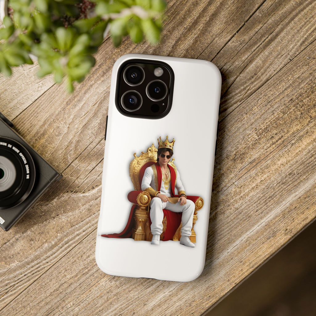 King Throne Phone Case - Regal Style Cover, Cool Gifts for Him, Phone Accessories, Unique Designs, Tough Cases