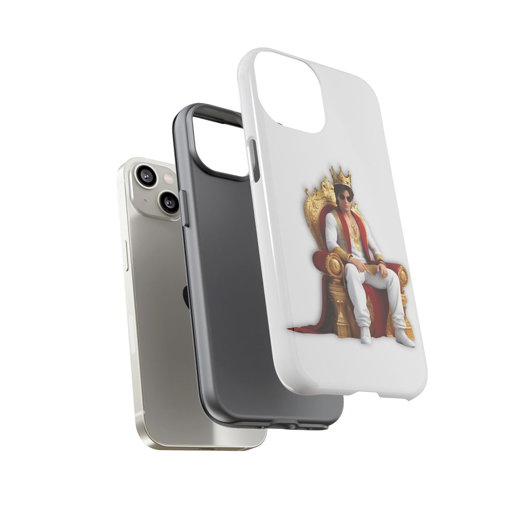 King Throne Phone Case - Regal Style Cover, Cool Gifts for Him, Phone Accessories, Unique Designs, Tough Cases