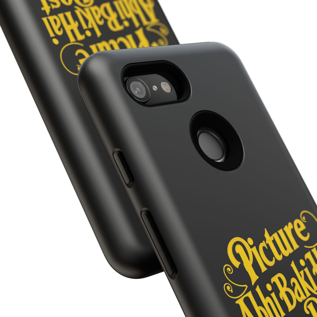 Tough Cases Phone Case - Funny Phone Case, Gift for Friends, Unique Case for Mobile, Quirky Design, Trendy Cell Phone Cover
