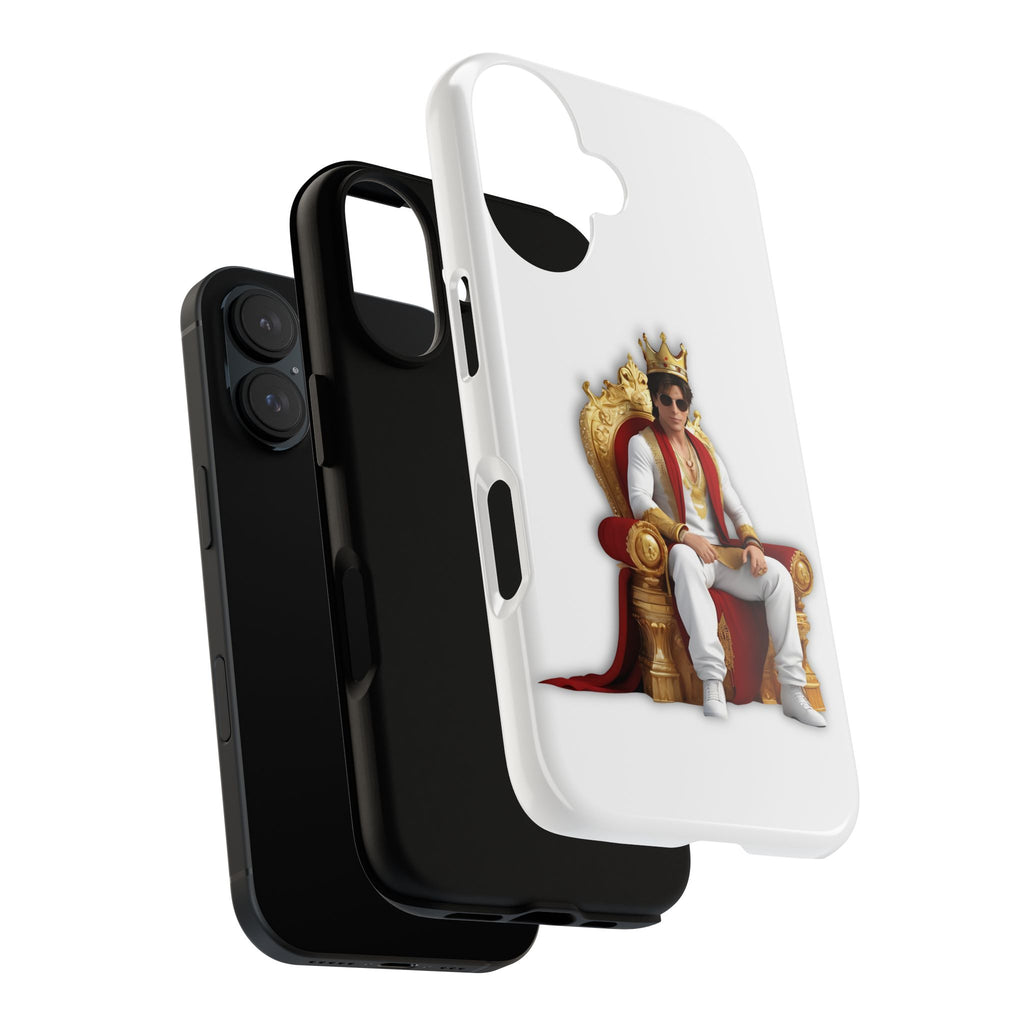 King Throne Phone Case - Regal Style Cover, Cool Gifts for Him, Phone Accessories, Unique Designs, Tough Cases