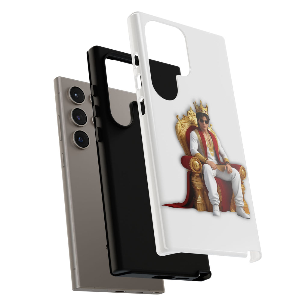King Throne Phone Case - Regal Style Cover, Cool Gifts for Him, Phone Accessories, Unique Designs, Tough Cases