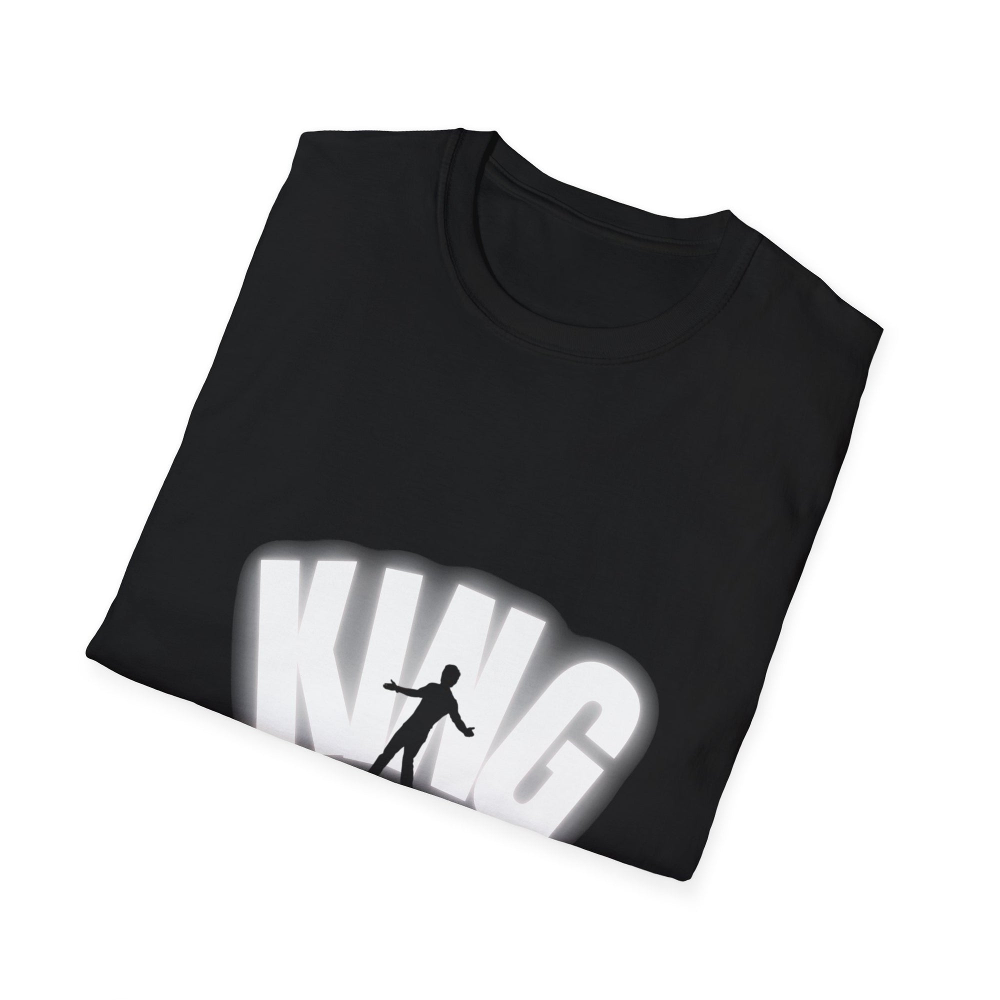 King Graphic Unisex Softstyle T-Shirt, Cool T-Shirt Gift for Him, Streetwear Tee, Birthday Gift, Casual Wear