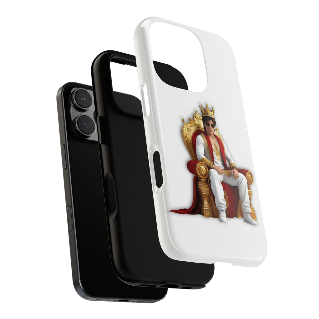 King Throne Phone Case - Regal Style Cover, Cool Gifts for Him, Phone Accessories, Unique Designs, Tough Cases