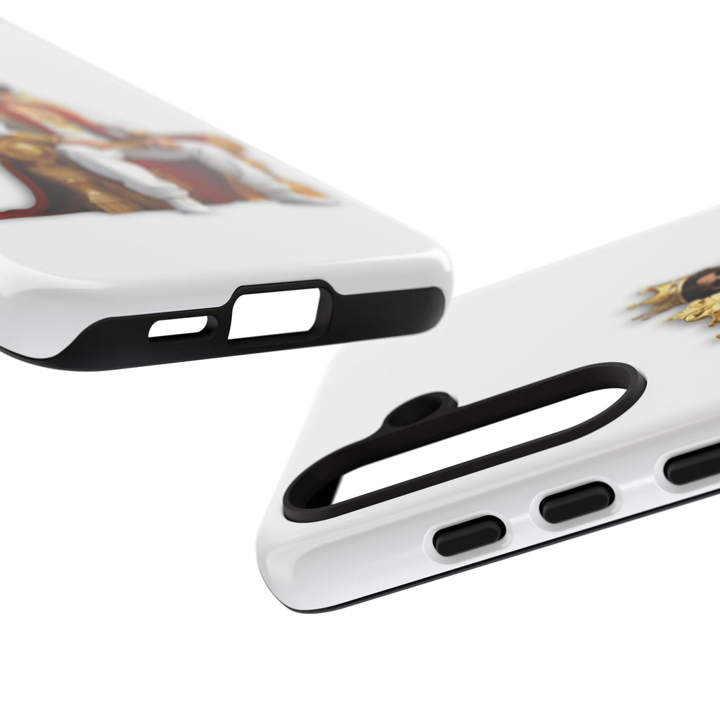 King Throne Phone Case - Regal Style Cover, Cool Gifts for Him, Phone Accessories, Unique Designs, Tough Cases