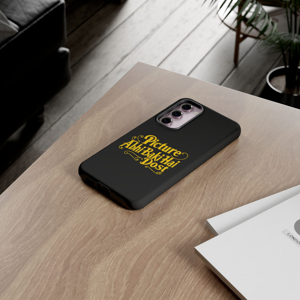 Tough Cases Phone Case - Funny Phone Case, Gift for Friends, Unique Case for Mobile, Quirky Design, Trendy Cell Phone Cover