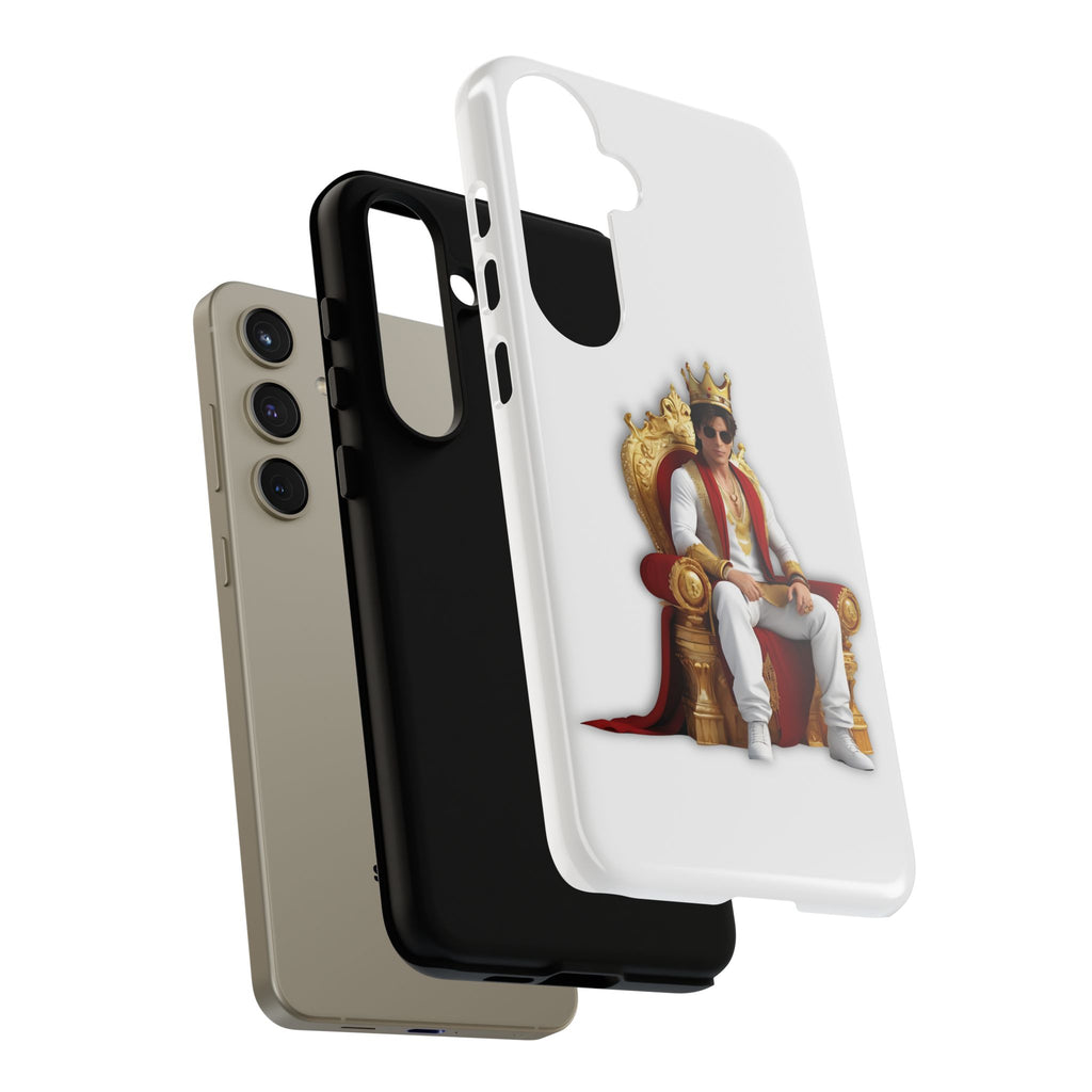 King Throne Phone Case - Regal Style Cover, Cool Gifts for Him, Phone Accessories, Unique Designs, Tough Cases