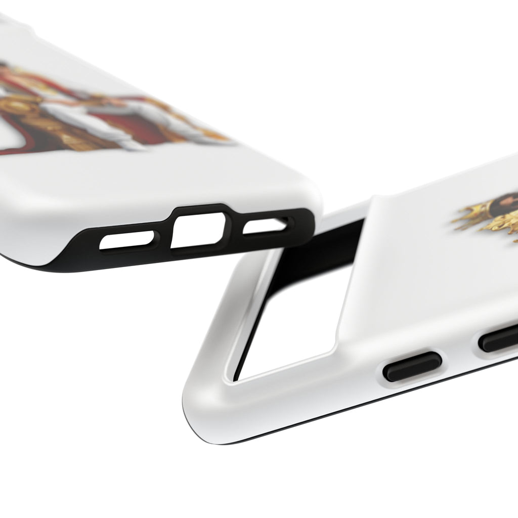 King Throne Phone Case - Regal Style Cover, Cool Gifts for Him, Phone Accessories, Unique Designs, Tough Cases