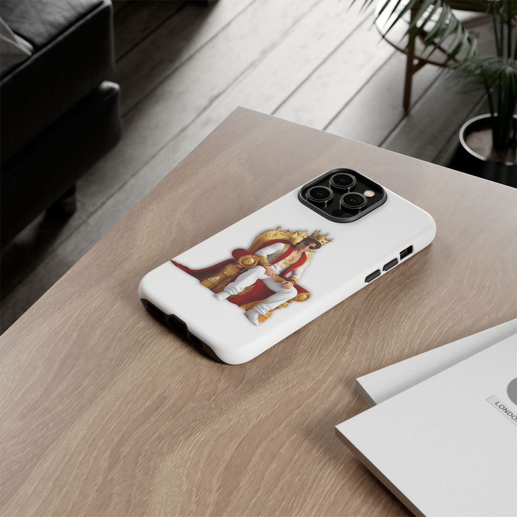 King Throne Phone Case - Regal Style Cover, Cool Gifts for Him, Phone Accessories, Unique Designs, Tough Cases