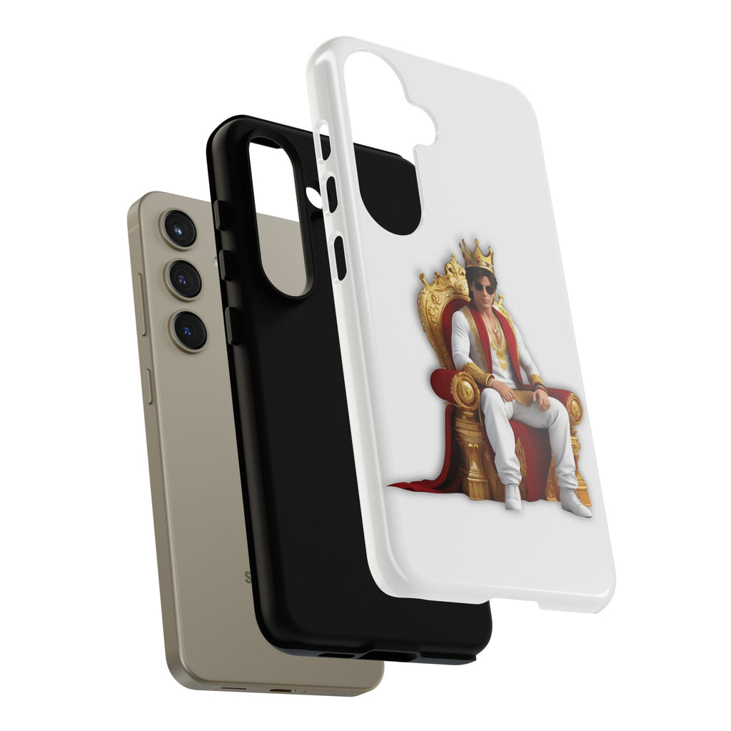 King Throne Phone Case - Regal Style Cover, Cool Gifts for Him, Phone Accessories, Unique Designs, Tough Cases