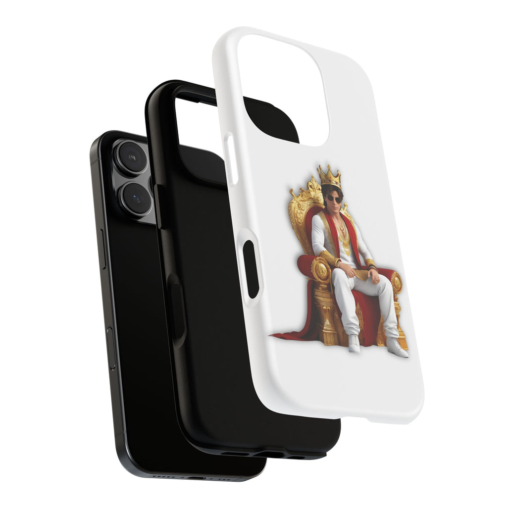 King Throne Phone Case - Regal Style Cover, Cool Gifts for Him, Phone Accessories, Unique Designs, Tough Cases