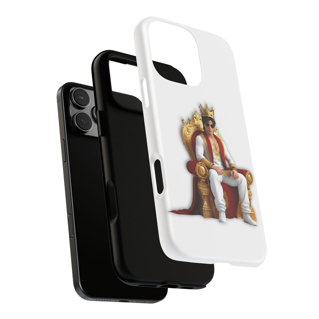 King Throne Phone Case - Regal Style Cover, Cool Gifts for Him, Phone Accessories, Unique Designs, Tough Cases