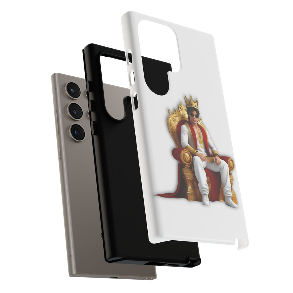 King Throne Phone Case - Regal Style Cover, Cool Gifts for Him, Phone Accessories, Unique Designs, Tough Cases