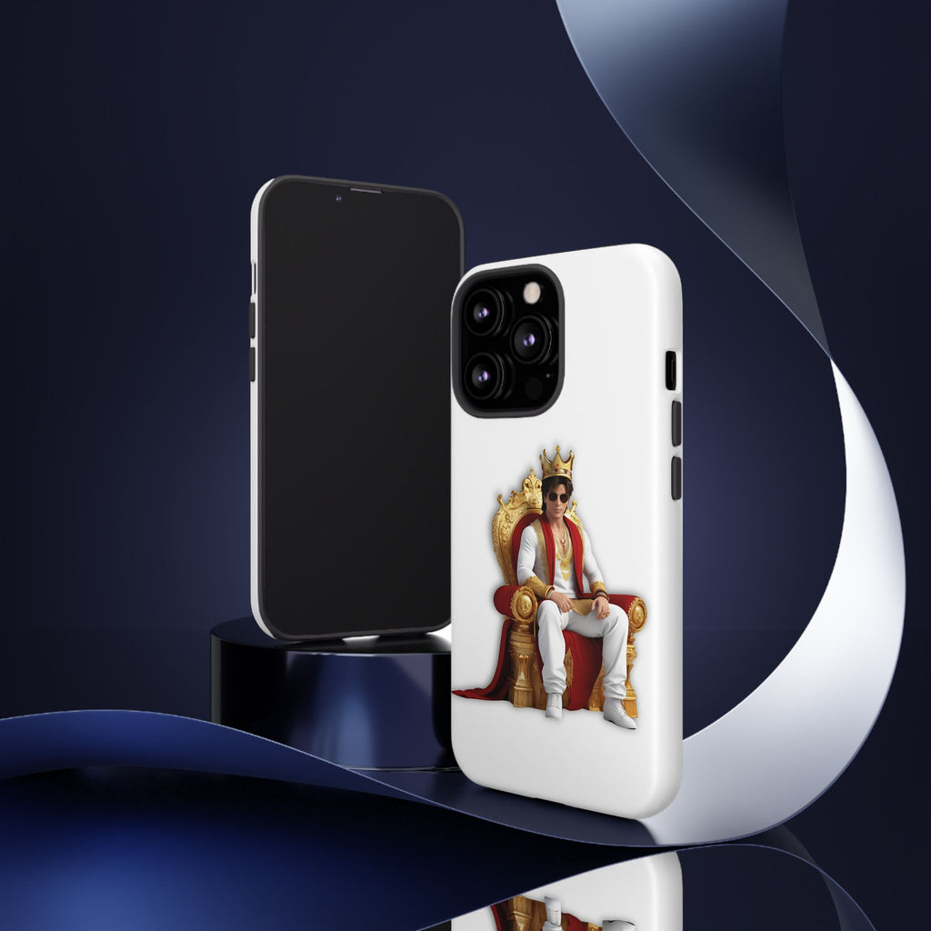 King Throne Phone Case - Regal Style Cover, Cool Gifts for Him, Phone Accessories, Unique Designs, Tough Cases