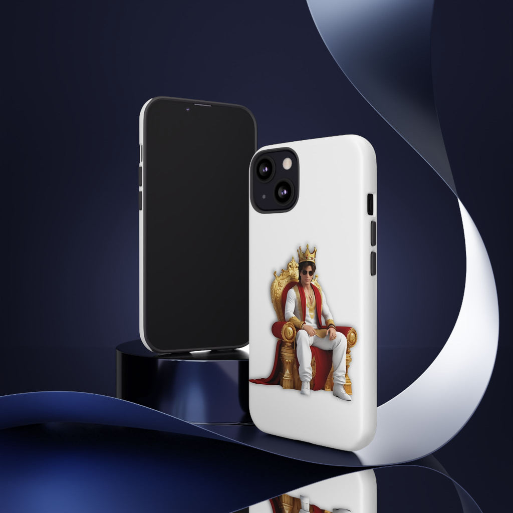 King Throne Phone Case - Regal Style Cover, Cool Gifts for Him, Phone Accessories, Unique Designs, Tough Cases