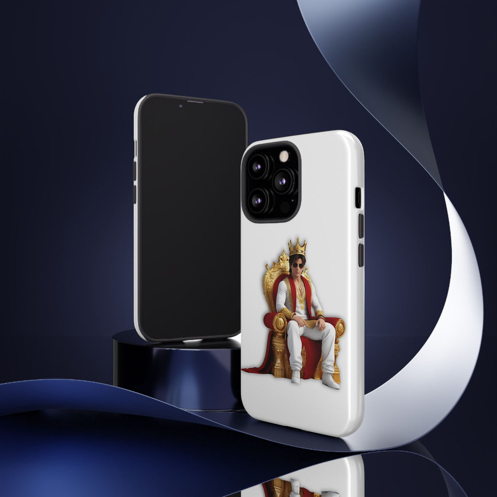 King Throne Phone Case - Regal Style Cover, Cool Gifts for Him, Phone Accessories, Unique Designs, Tough Cases