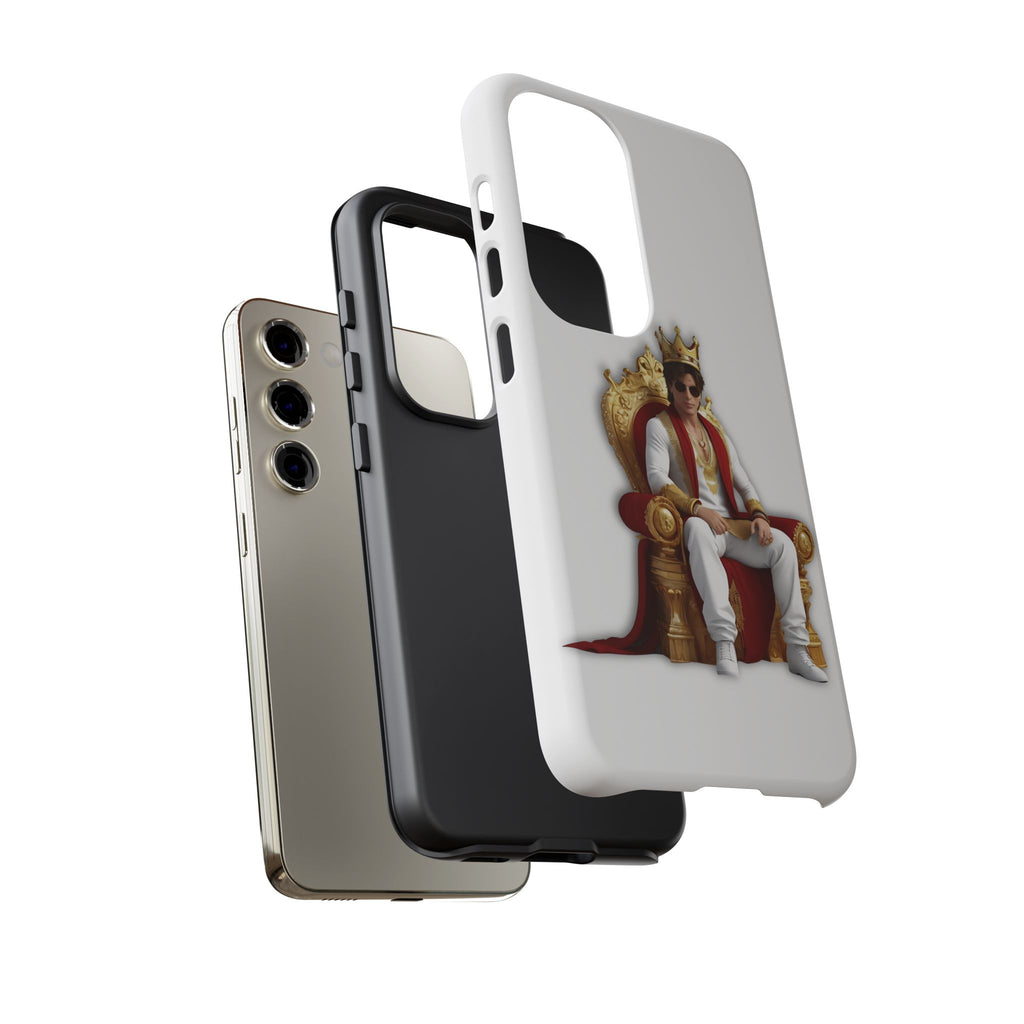 King Throne Phone Case - Regal Style Cover, Cool Gifts for Him, Phone Accessories, Unique Designs, Tough Cases