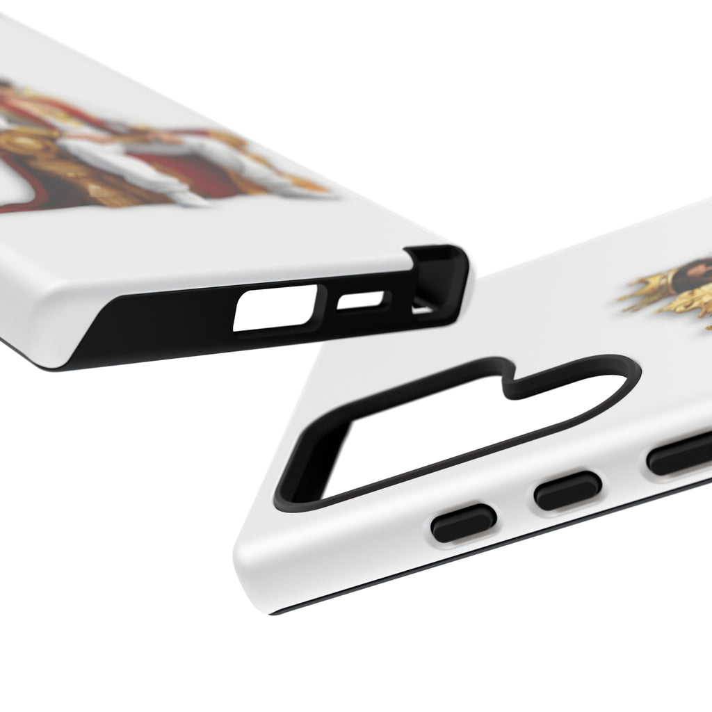King Throne Phone Case - Regal Style Cover, Cool Gifts for Him, Phone Accessories, Unique Designs, Tough Cases
