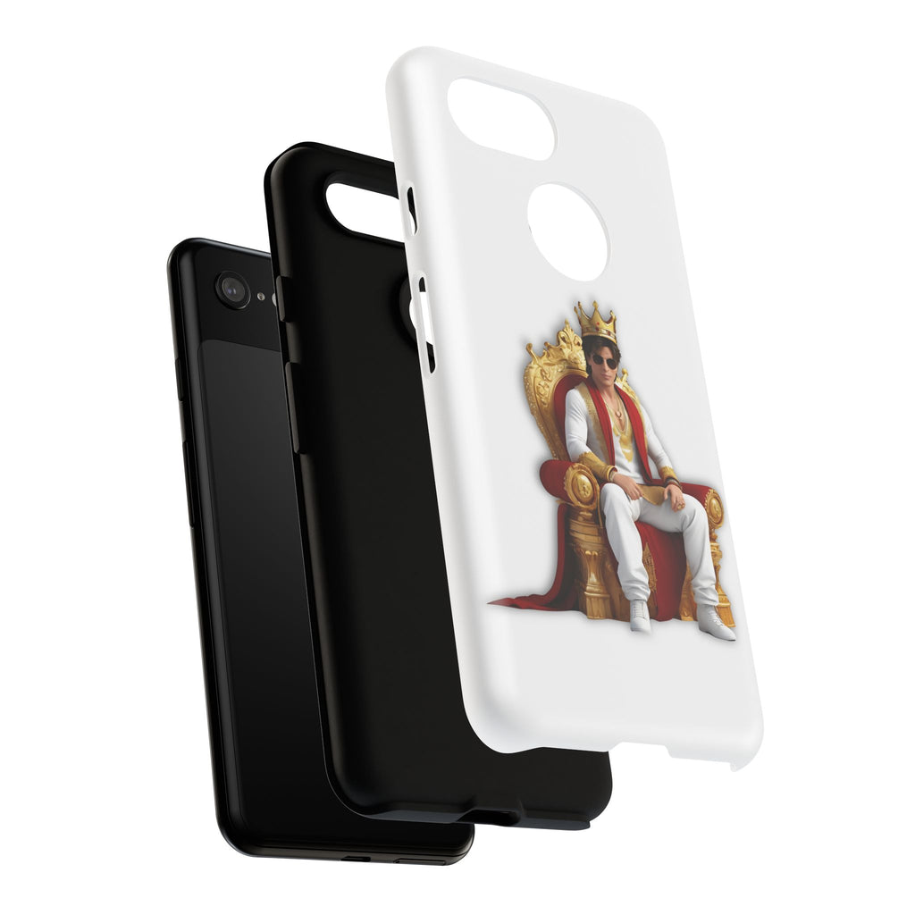 King Throne Phone Case - Regal Style Cover, Cool Gifts for Him, Phone Accessories, Unique Designs, Tough Cases