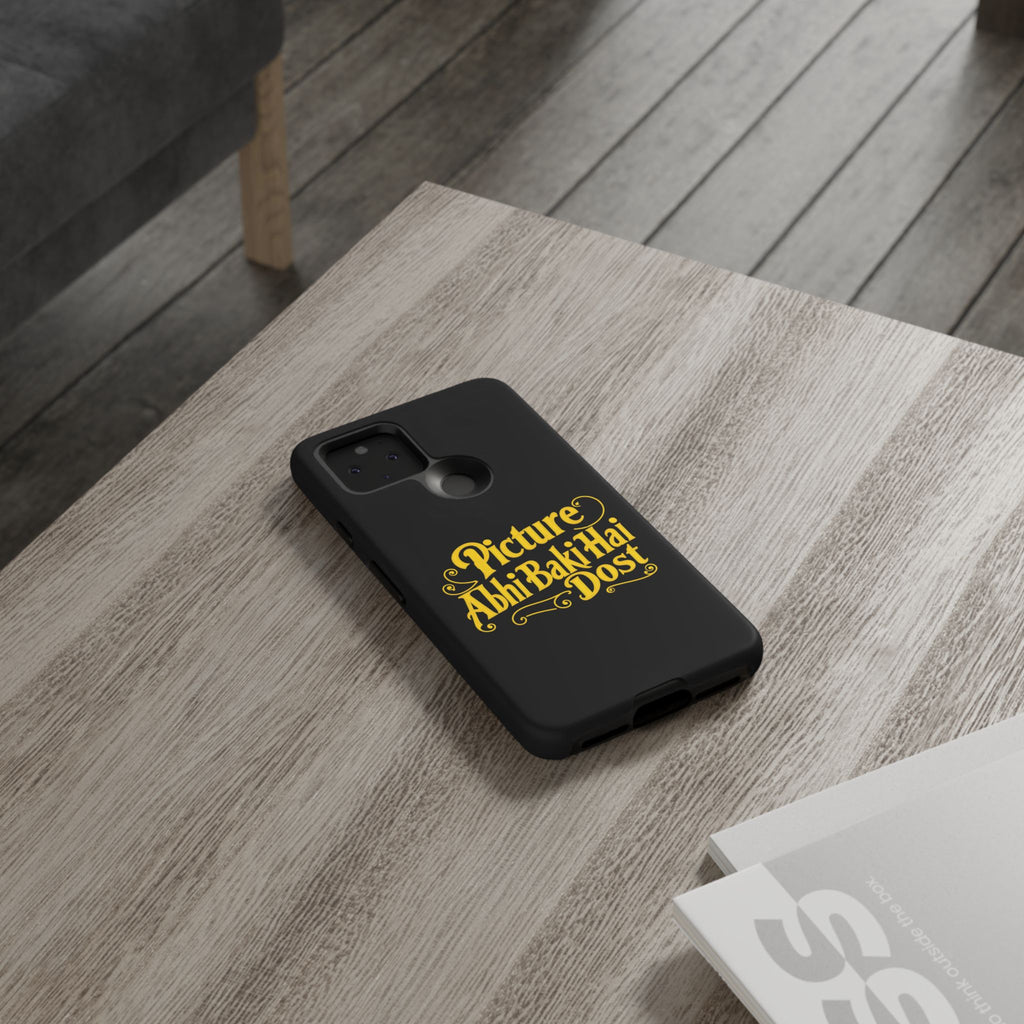 Tough Cases Phone Case - Funny Phone Case, Gift for Friends, Unique Case for Mobile, Quirky Design, Trendy Cell Phone Cover