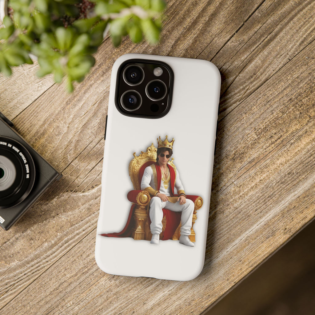 King Throne Phone Case - Regal Style Cover, Cool Gifts for Him, Phone Accessories, Unique Designs, Tough Cases